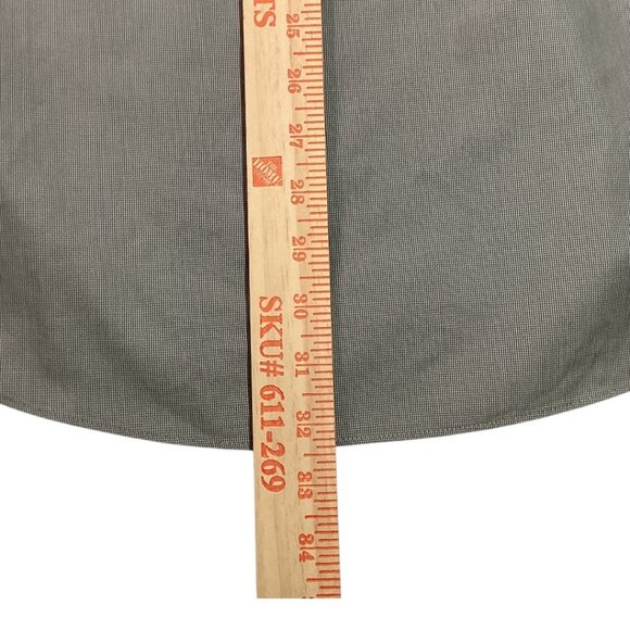 Jos. A. Bank Travelers Collection Green Long-Sleeve Button-Up Shirt - Size 16-33 - Picture 6 of 8